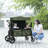 Jeep Deluxe Wrangler Stroller Wagon with Cooler Bag and Parent Organizer by Delta Children