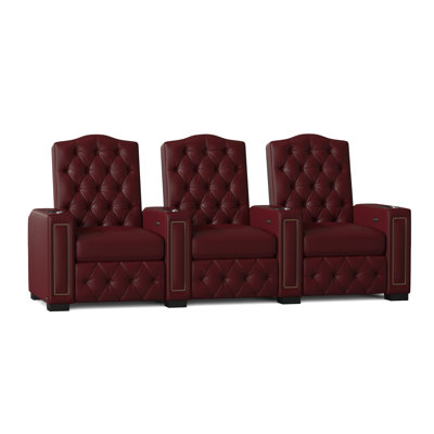 Regal HR Series Home Theater Row Seating (Row of 3) by Winston Porter