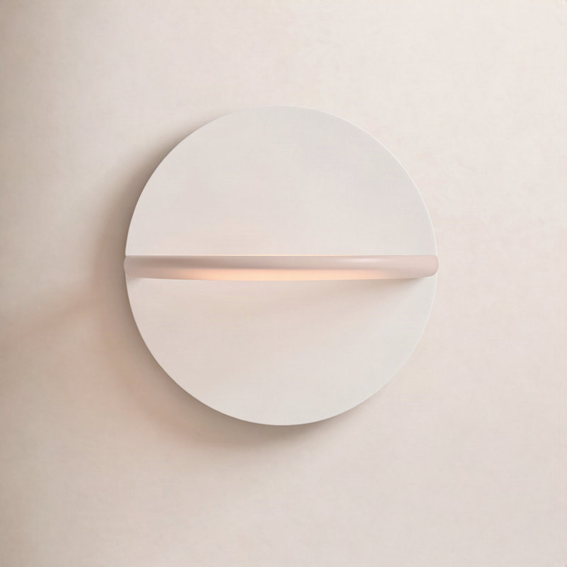 Axel 7 Sconce, Matte White