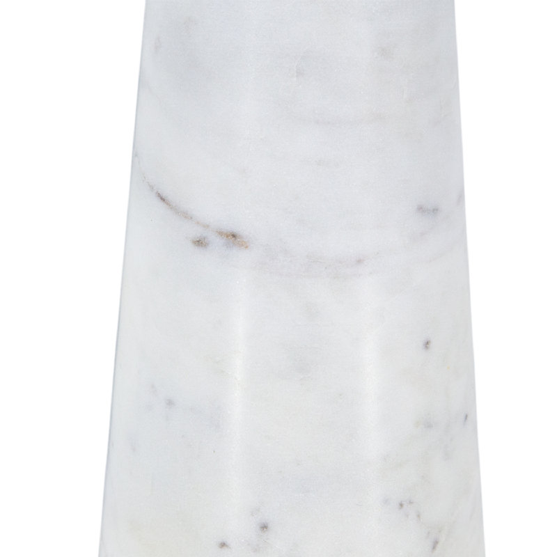 6.9'' Marble Tabletop Hurricane