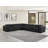 Top Grain Italian Leather 8-Piece L-Shaped Modular Power Reclining Sectional With 3 Power Recliners & Power Headrests-109973505