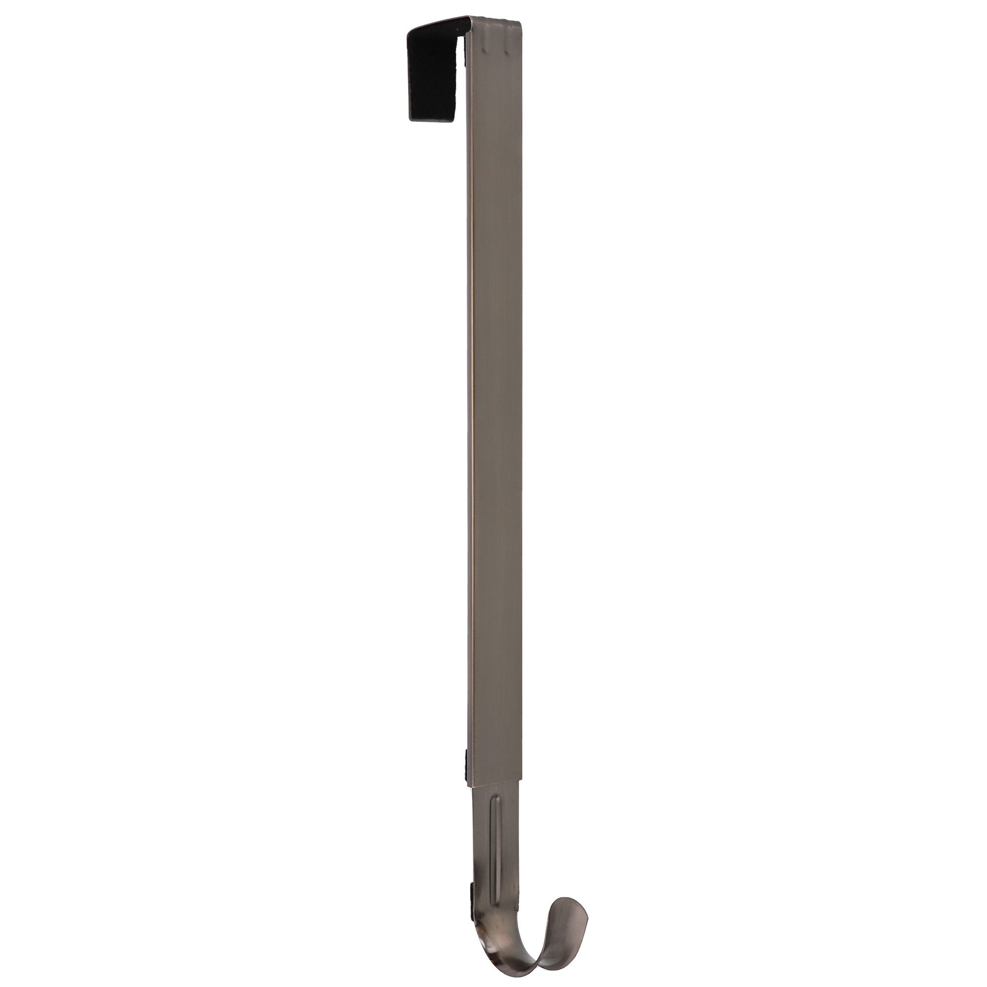 Adapt Adjustable Length Wreath Hanger, 1, Brushed Nickel
