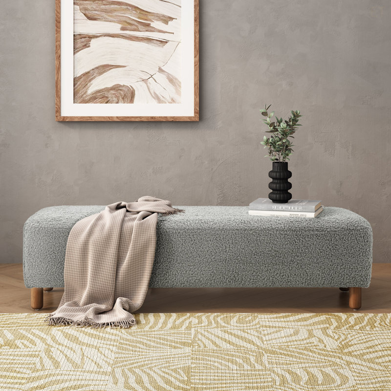 Repose-pieds confortable, gris, Gris