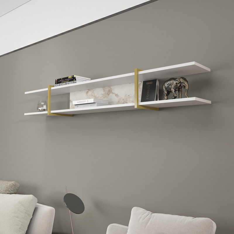 Aburto Picture Ledge Wall Shelf