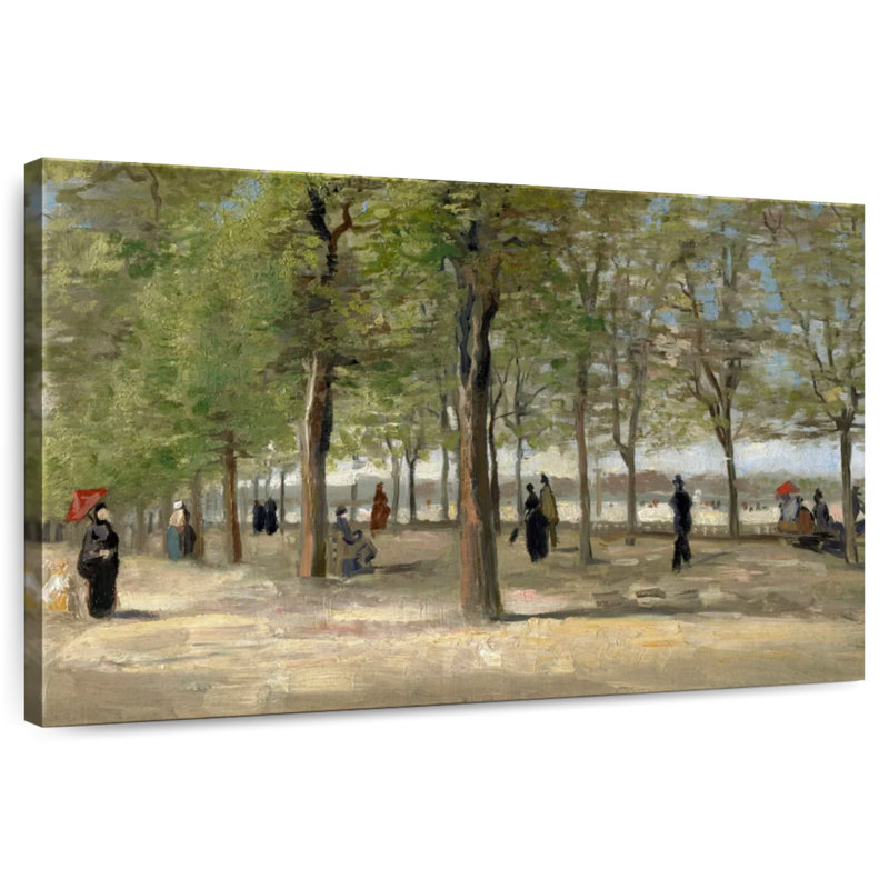 Terrasse Sireci dans les jardins du Luxembourg, H 8 po x l 12 po