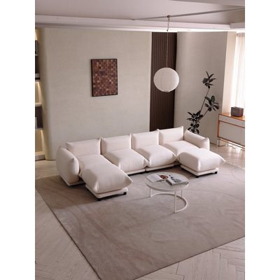 Canapé modulaire rembourré de salon Khameron 