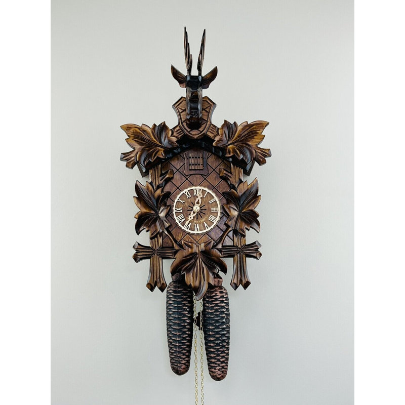  Horloge coucou Eight Day Hunter's - 15 po