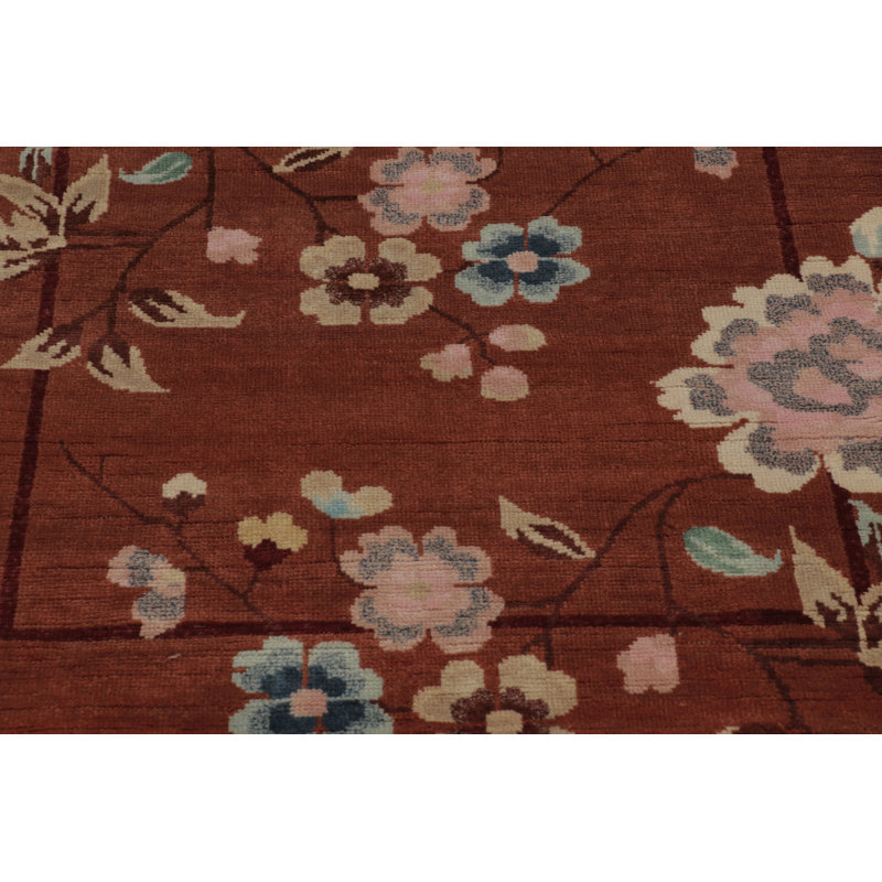 Art Deco Handmade Wool Area Rug