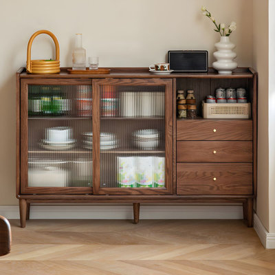 Nordic-style modern and simple sideboard