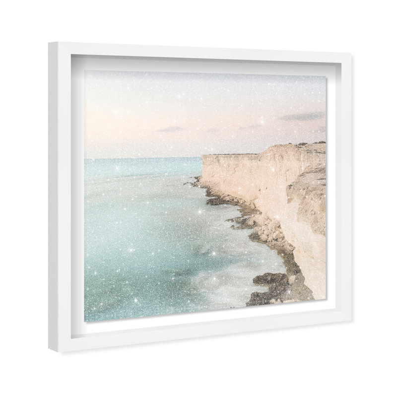 Coastal Edge I Print by Oliver Gal, 13.5" H x 13.5" W, White Shadowbox