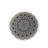 Antibacterial Bathmat, 100% Polyester, 55.1 Inch Diameter | Non-Slip Underside, Pile Height: 0.4 Inches, 700 Grams per Square Meter | Machine Washable, Durable & Stylish for Bathroom Safety and Comfort-1147520811