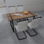 Ensemble de chaises de salle à manger en bois aggloméré 59 po-849595126-849595121