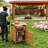 Solid Wood Outdoor Kitchen Island