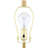 Hananiah 1-Light Solid Wood Table Lamp-112013846