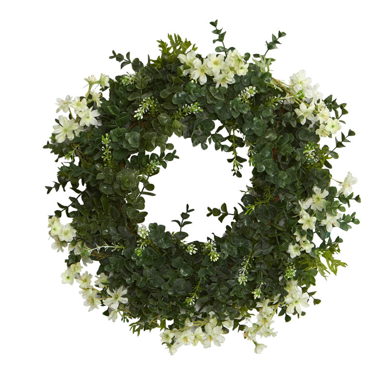 Faux Polyester 18'' Wreath