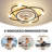 Modern LED Ceiling Light Adjustable Wind Speed-1464162127