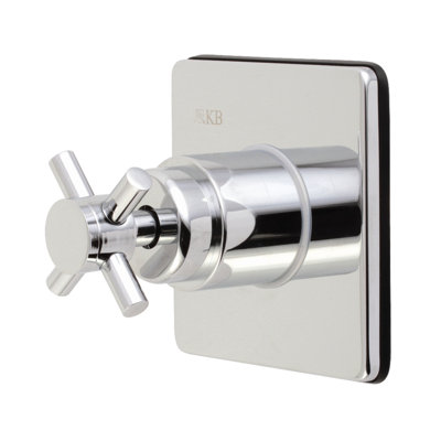 Kingston Brass Concord Single-Handle Wall Mount Three-Way Diverter Valve with Trim Kit