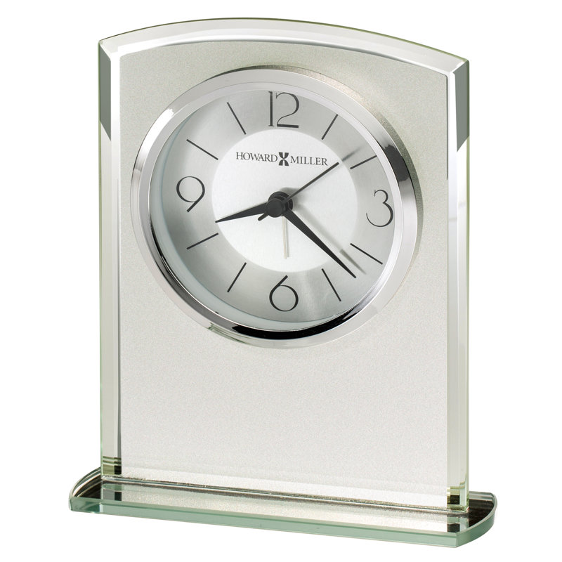 Metal Quartz movement / Crystal Tabletop Clock
