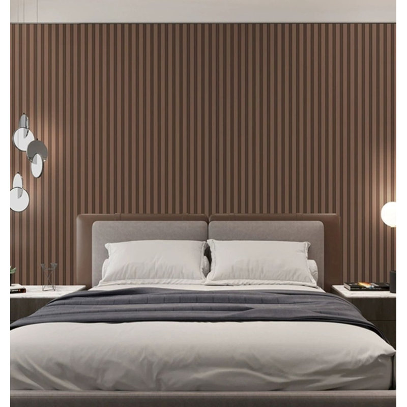 237.5cm x 15.24cm Wooden Shiplap Decorative Panels, Light Oak