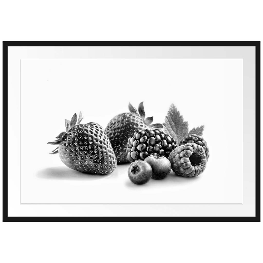 Gerahmtes Poster Fresh Fruit