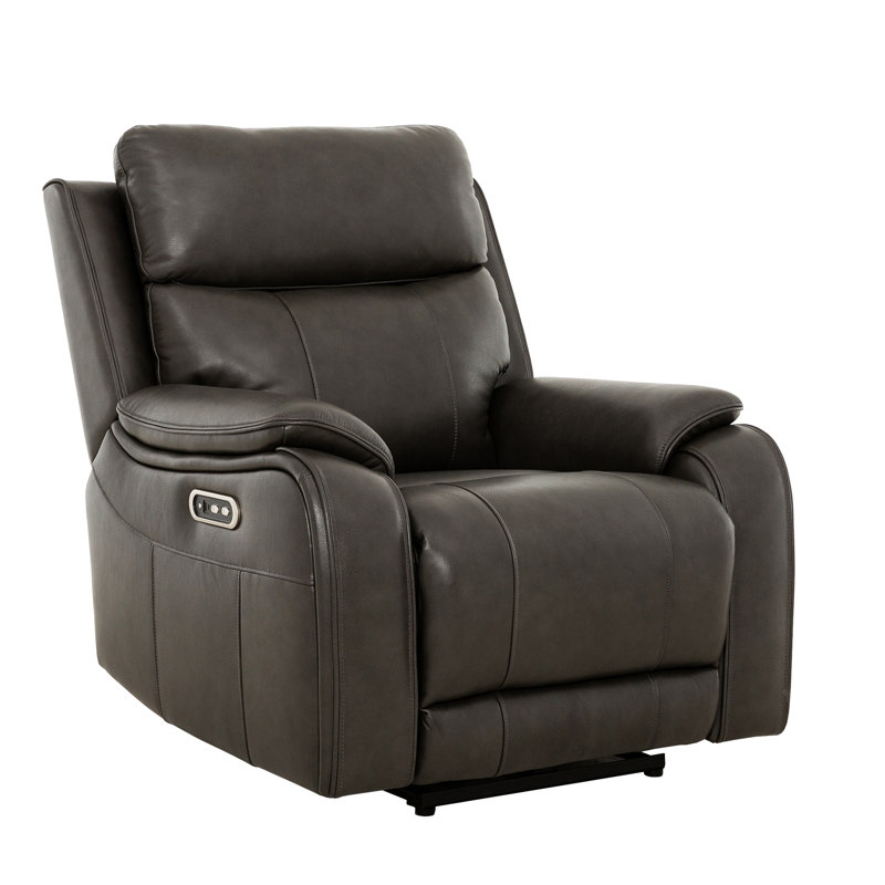 Fauteuil inclinable électrique oscillant Hayes - Gris anthracite, Gris anthracite