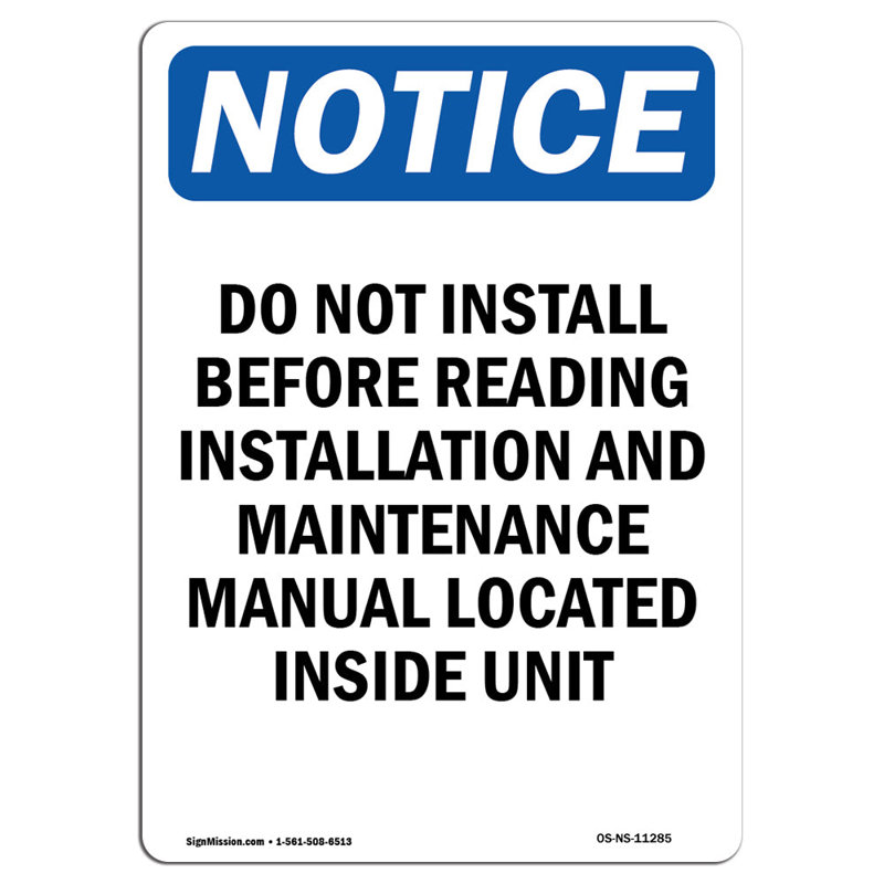 Notice Sign