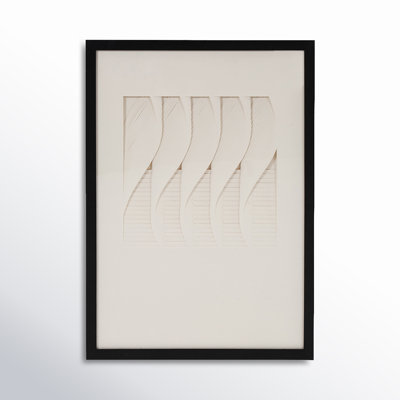 Dimensional Paper Twist Print