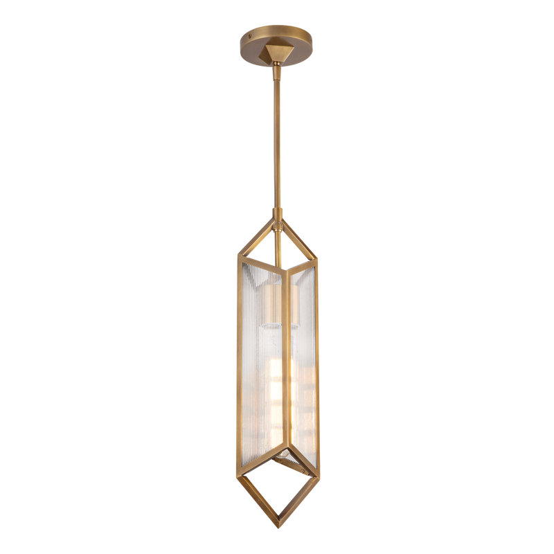 Cairo 1 - Light Pendant, Vintage Brass