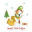 «Christmas Critters I», impression sur toile tendue-362473550-362473540-342766728