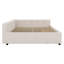 Upholstered Platform Bed With USB And 2 Drawers-587732682