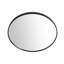 Miroir mural 24 po HD noir avec cadre en alliage d'aluminium, pour une belle salle de bain et au-delà