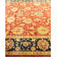 Tapis unique rouille / bleu marine / sable noué à la main Keller 8 pi 1 po x 10 pi 3 po