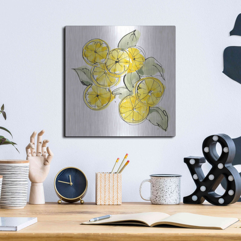«Cut Lemons I» par Chris Paschke, H 12 po x l 12 po