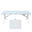 Table pliante, table en plastique portative pour le camping, pique-niques, fêtes, table pliable à charge élevée-261815403-244060229