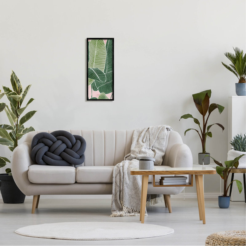 «Giclee Art» par Ziwei Li, Giclée encadrée noir minuit, H 24 po x l 10 po x P 1,5 po