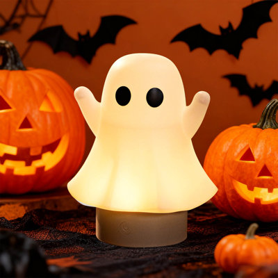 Halloween Ghost Aroma Diffuser - USB Charging Humidifier With 7 - Colour Romantic Ambient Lights For Bedroom Use