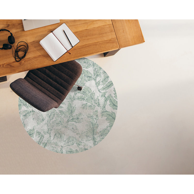 Kaito Hard Floor Straight Round Chair Mat