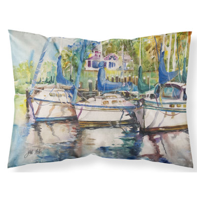 Étui de coussin de tissu sécuritaire voiliers