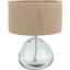 21cm H Drum Lamp Shade ( Uno ) in Brown