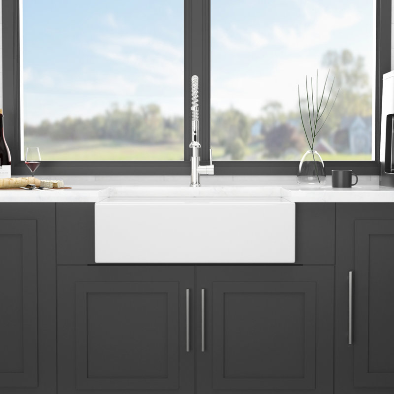 Station de travail de 30 po en céramique blanche de 30 po de largeur. Attrayante. Égratignures. Facile à nettoyer. Nettoyer. Avec le précieux poste de travail 30X20 de Kitchen Accessoires. Fabrication. Teinture.