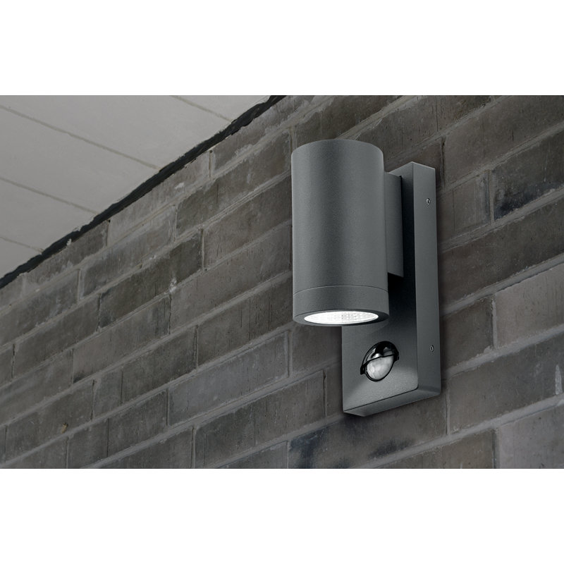 Shelby 15cm H Integrated LED Outdoor Armed Sconce