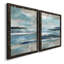 «Distant Drama I», ensemble de 2 peintures sur toile encadrées-654027385-654027391