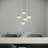 Luminaire suspendu sphère 5 lumières Mission-2126003865
