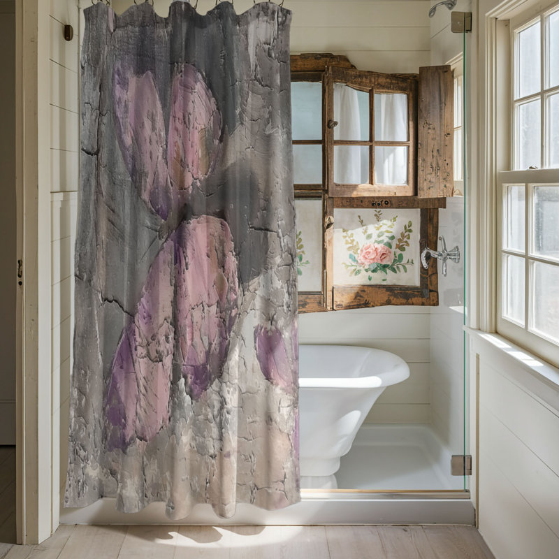 Rideau de douche Lietz, H 74 po x l 71 po