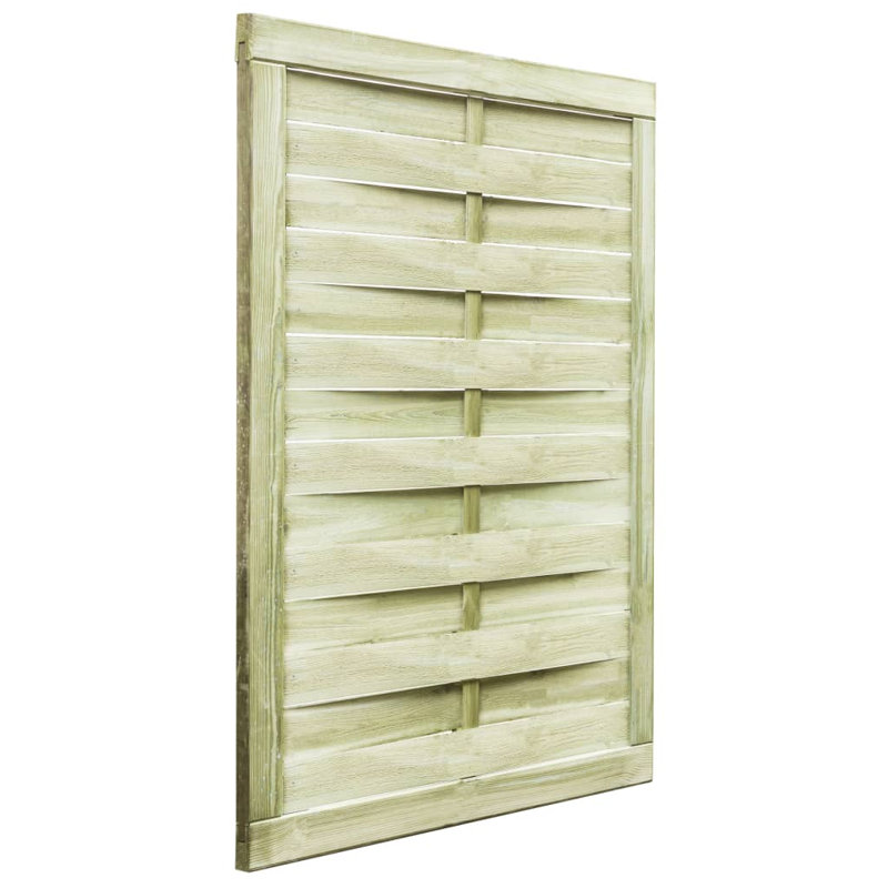 Hildeburg 124.9934cm H x 99.9998cm W Green Wood Gate