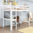 Gomara Kids Twin Loft Bed-2049528052