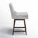 Zahara 26" Upholstered Swivel Counter Stool