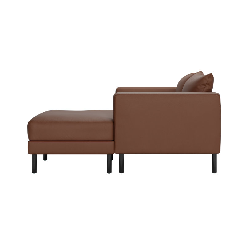 Canapé modulaire Essential, Terra Cactus Leather / Metal, Metal
