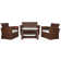 Tisdale 4 - Person Patio Conversation Sets with Cushions