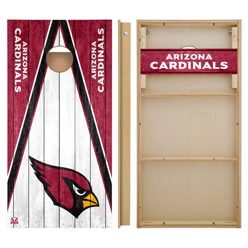 Victory Tailgate Baltimore Ravens | 2x4 Tournament Cornhole Set, Arizona Cardinals, Red/White